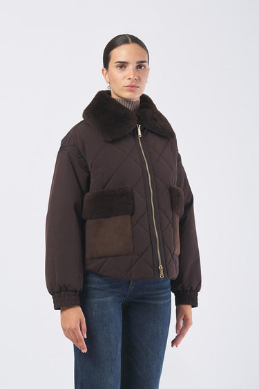 Imbottito SENIOR 252348602 tela tecnica antigoccia SENIOR 252348602 002 MARRONE MARELLA 