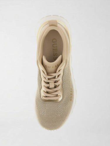 Runner con logo Runit 4G FLPRN3 FAB12 PLATINO GUESS 