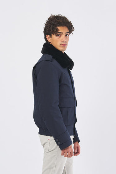 Giubbotto ward 25WBLUC05125-007283 888 BLU BLAUER