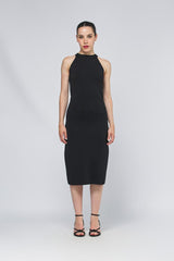 Abito PIRENEI filato viscosa stretch PIRENEI 251632102260 004 NERO MAX MARA 