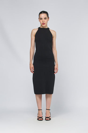 Abito PIRENEI filato viscosa stretch PIRENEI 251632102260 004 NERO MAX MARA 