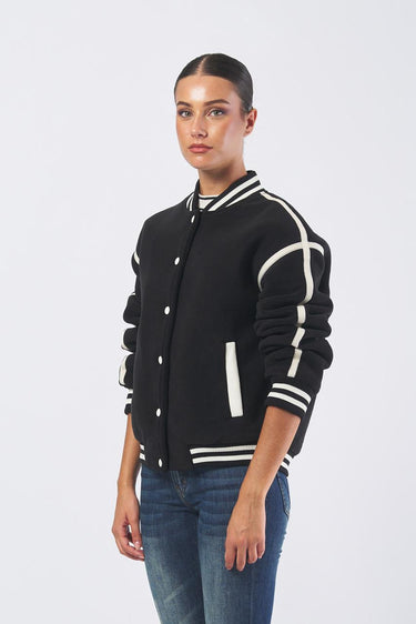 Bomber V5BL05 W0460 V5BL05 W0460 A996 JET BLACK GUESS ATHLEISURE DONNA