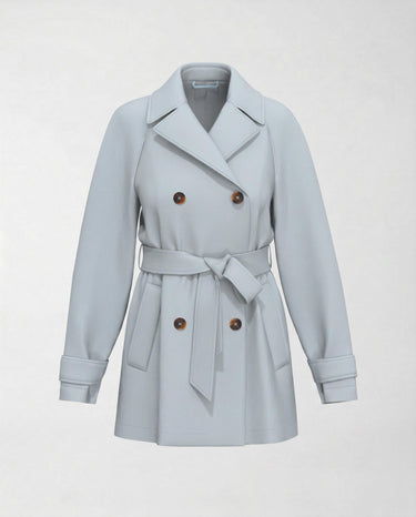 Trench Emme Marella Sottile Regular EMMSOTTILE 261502112 007 AZZURRO EMME MARELLA 