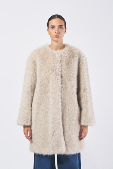 Giaccone EROS 25264560126 EROS 25264560126 002 MANDORLA MAX MARA 