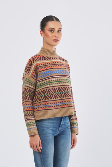 Maglia FESTOSO 25253662726 filato lana links jacquard FESTOSO 25253662726 001 DIS. JACQUARD WEEKEND