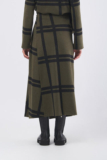 Gonna portafoglio S113BM S113BM MAXICHECK BRUSH NEIRAMI