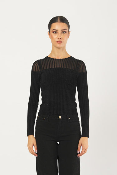 Maglia rowena W5BR62 Z0890 A996 JET BLACK GUESS 