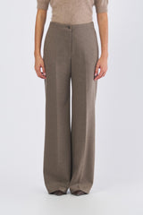 Pantalone PT1173130101 flanella in maglia schiacciata PT1173130101 055 FANGO SEVENTY 