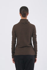 Maglia B14MS collo anello B14MS TABACCO NEIRAMI