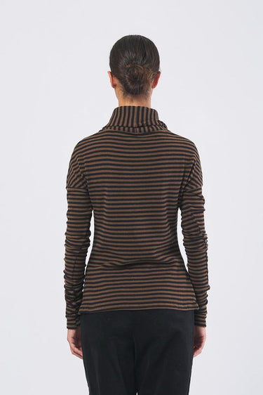 Maglia B14MS collo anello B14MS TABACCO NEIRAMI