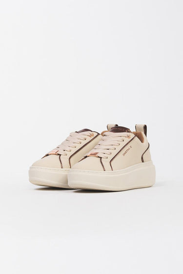 Sneaker SXBCHSW 9502 stone high SXBCHSW 9502 DARK IVORY BRONZE ALEXANDER SMITH 