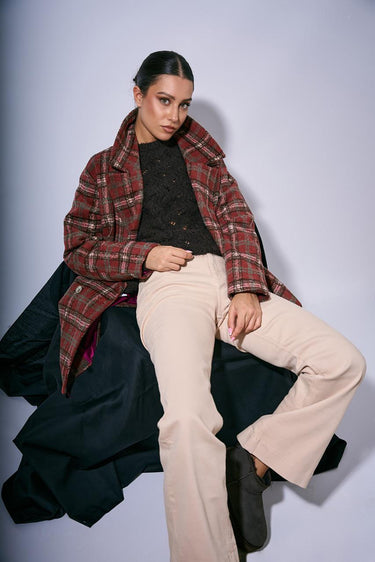 Cappotto CFC0126424003 CFC0126424003 B482 BORDEAUX RINASCIMENTO