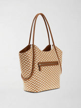 Borsa Shopping Tessi HWWG76 91230 COGNAC MULTI GUESS 