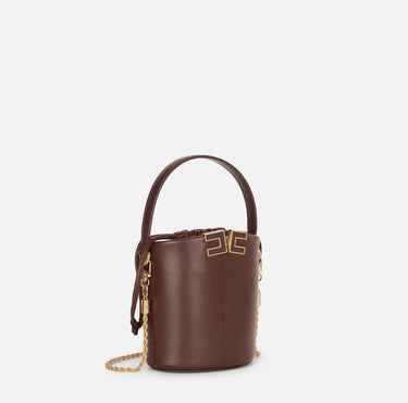 Borsa a Secchiello Elisabetta Franchi BS92A61E2 644 CACAO ELISABETTA FRANCHI 