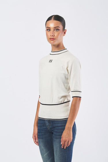 girocollo CFM0011969003 B434 BIANCO RINASCIMENTO