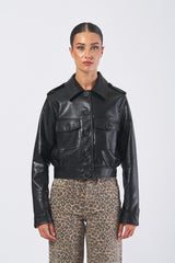 Giacca dora W5YL35 WHGW0 A996 JET BLACK GUESS 