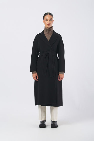 Cappotto ESTURIA 25290160816 doppio drap pura lana ESTURIA 25290160816 013 BLACK MAX MARA 