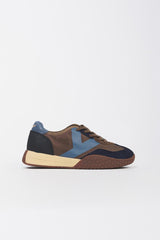 Sneaker A00KM9718 A00KM9718 NAVY/BROWN KJORE PROJECT 