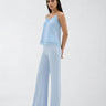 Pantaloni Palazzo Rinascimento a Vita Alta CFC0127879003 B076 CIELO AZZURRO RINASCIMENTO 