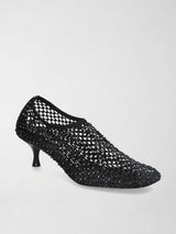 Pumps con strass R14 CONNIE NERO STRATEGIA 