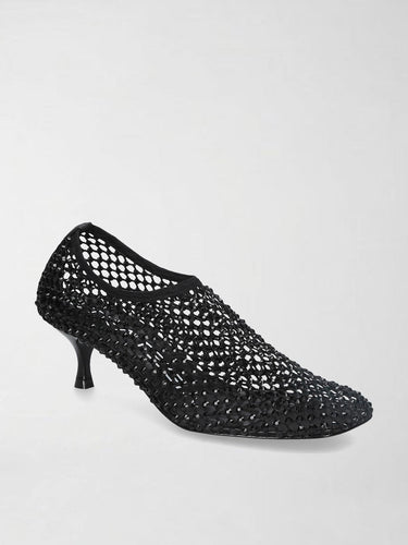 Pumps con strass R14 CONNIE NERO STRATEGIA 