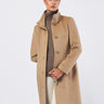 Cappotto LIZ 2521016013 drap lana LIZ 2521016013 012 CAMMELLO PENNY BLACK 