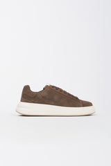 Sneaker elba FMFLBA SUE12 BROWN GUESS 