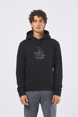 Felpa con cappuccio G8078100032N-83Y3 G8078100032N-83Y3 K299 BLACK TRUSSARDI