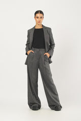 Blazer CALATE 252504607 flanella leggera misto lana CALATE 252504607 006 BIANCO/NERO EMME MARELLA 