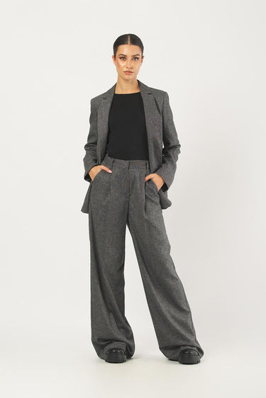 Blazer CALATE 252504607 flanella leggera misto lana CALATE 252504607 006 BIANCO/NERO EMME MARELLA 