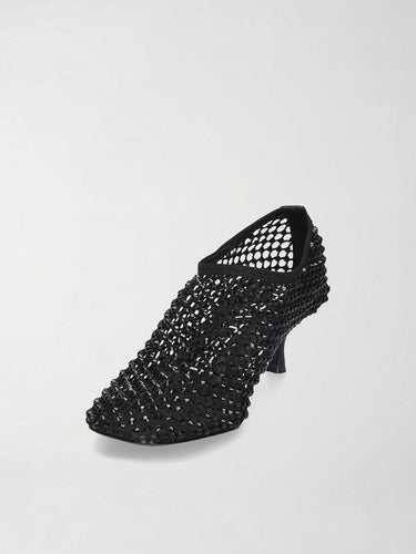 Pumps con strass R14 CONNIE NERO STRATEGIA