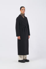 Cappotto POLDO 25290160436 drap pura lana POLDO 25290160436 013 BLACK MAX MARA 