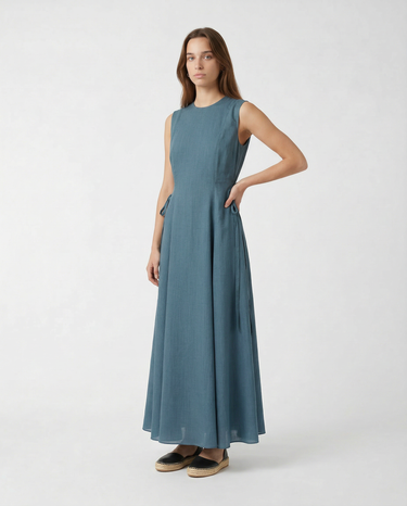 Abito in Ramiè SMMAQUILE 26192211136 016 CIELO MAX MARA 