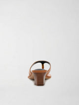 Sandalo Yaiza in pelle Marrone FLJYZA LEA03 BROWN GUESS 