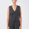 Gilet joandra W5BH51 W2402 G912 DARK GREY MELANGE GUESS 