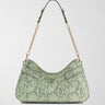 Borsa a spalla animalier Serenova HWKG80 91180 LIGHT SAGE MULTI GUESS 