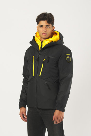 Giubbotto 25WSPOC05005-007388 25WSPOC05005-007388 999YL NERO INT. YELLOW BLAUER