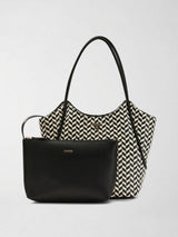 Borsa Shopping Tessi HWWG76 91230 BLACK MULTI GUESS 