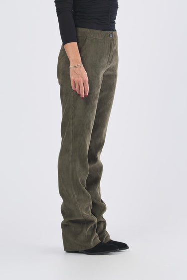 Pantalone LANDA 252513601 velluto a coste stretch LANDA 252513601 005 CACHI SCURO EMME MARELLA 