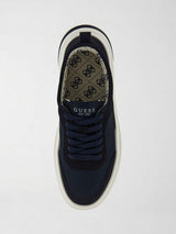 Sneakers Uomo in Similpelle e Tessuto Blu FMJBNO ELE12 BLUE GUESS 