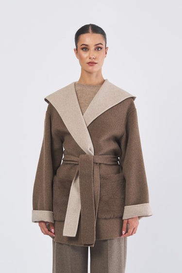 Capospalla double bicolore PM0165150975 220 TERRA SEVENTY 