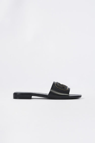 Sandalo tarisha FLJTAR LEA19 FLJTAR LEA19 BLACK/GOLD GUESS 