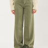 Jeans W5RA96 WFD53 palazzo W5RA96 WFD53 G831 LICHEN LEAF GREEN GUESS 