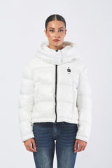 Giubbotto gloria 25WBLDC02170-006648 100BI BIANCO OTTICO INT. BIANC BLAUER