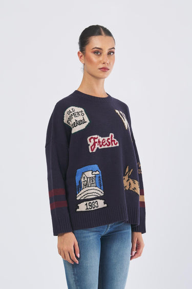 Maglia PAVIDI 25253662626 PAVIDI 25253662626 002 FARM SCURO WEEKEND