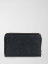 Portafoglio con Zip Donna Anise SWPD99 16140 BLACK LOGO GUESS 