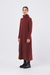 Abito lungo collo alto D008SB D008SB BERBERE NEIRAMI