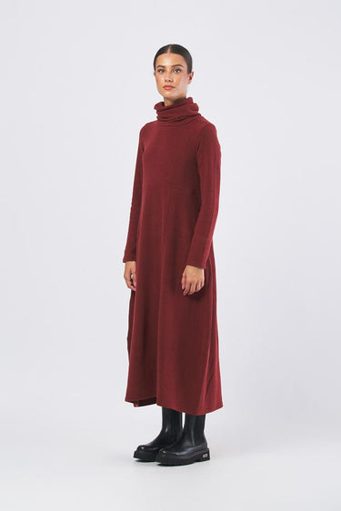 Abito lungo collo alto D008SB D008SB BERBERE NEIRAMI