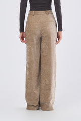 Pantalone EC21885U532 palazzo EC21885U532 ALMOND ECO 