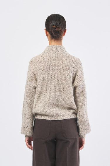 Maglia DELIA 25236633 fil. mohair alpaca bottonato DELIA 25236633 001 AVORIO MARELLA 